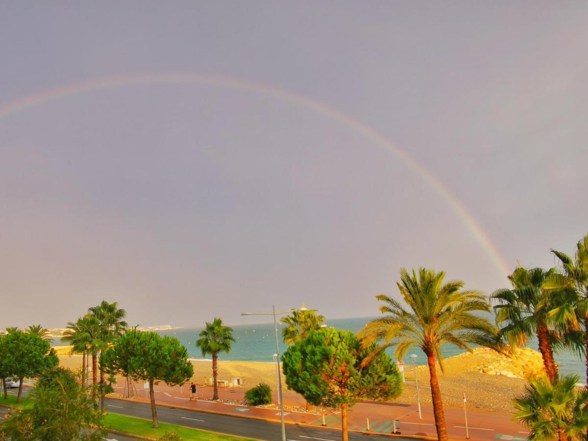Panoramic Sea View Studio 24H Checkin Cagnes-sur-Mer Exteriör bild